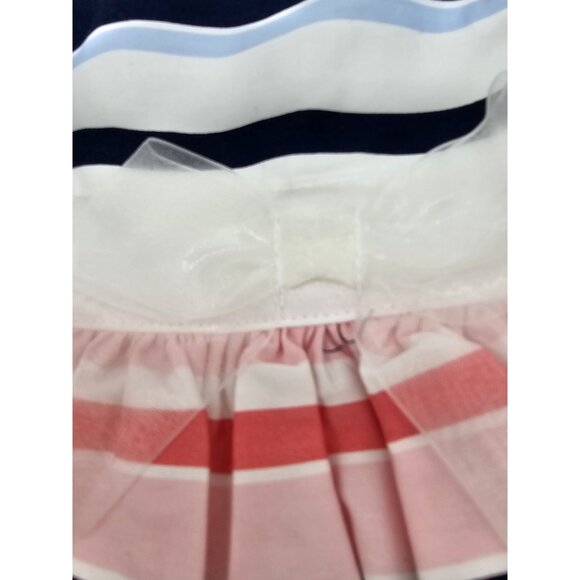 Carter's Dress Infant Baby Girls Size 3 Months Striped Sleeveless Spring Easter - Picture 3 of 10